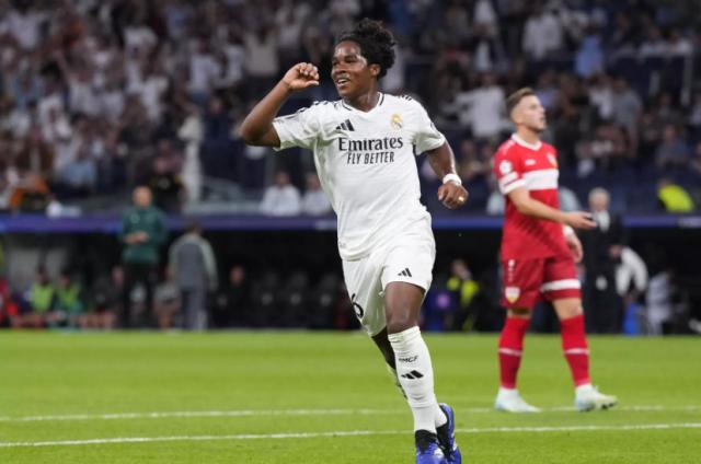 开云体育官网-不传小熊姆巴佩 恩德里克疯了 打进个人欧冠首球